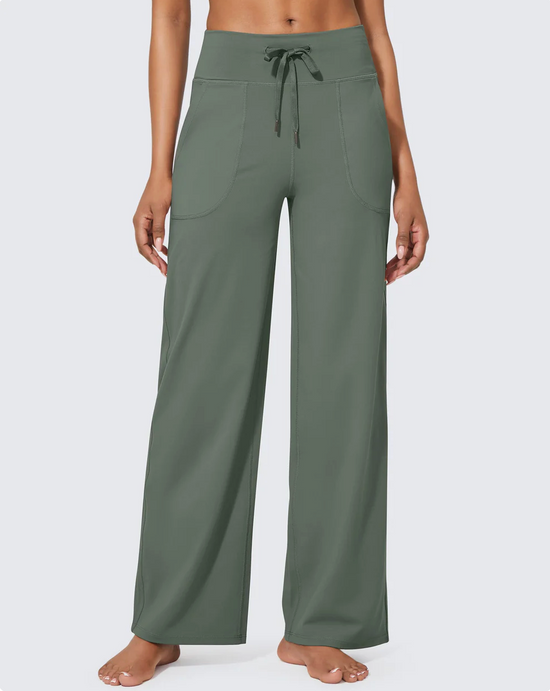Luxe Flow Wide-Leg Lounge Pants