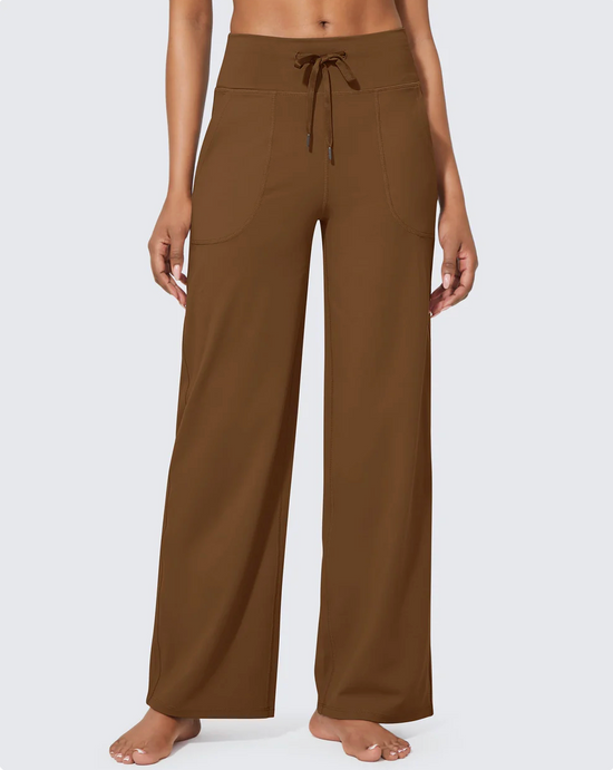 Luxe Flow Wide-Leg Lounge Pants