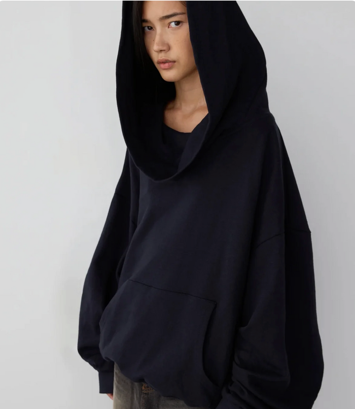 Off-Shoulder Relaxed Sweatshirt