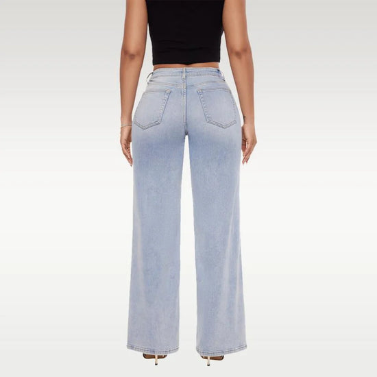High-Rise Wide-Leg Jeans