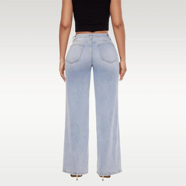High-Rise Wide-Leg Jeans