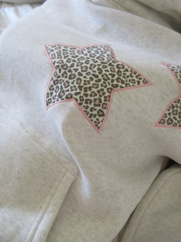 Leopard Star Cozy Hoodie